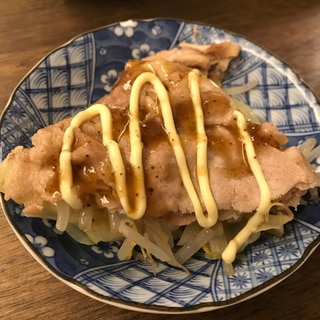 野菜と豚肉のフライパン蒸し